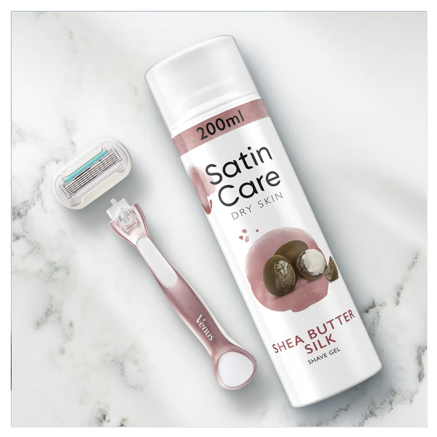 Satin Care Sensitive Skin Shaving Gel 200ml - Image 4