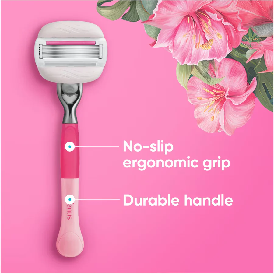 Gillette Venus PRO ComfortGlide Tropical Pomegranate Scented Blades (3 Pack) - Image 5