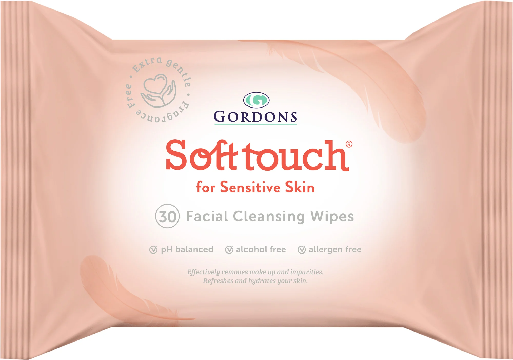Soft Touch Facial Cleansing Wipes: for Sensitive Skin (30 Wipes) - Image 4