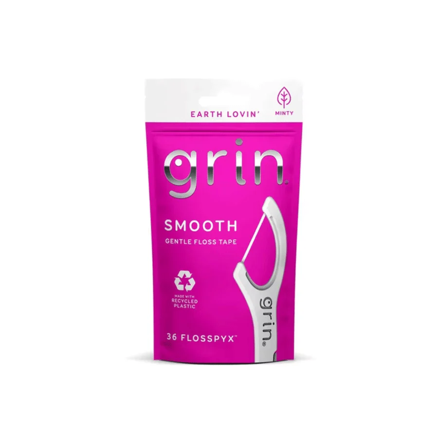 Grin Smooth Floss Picks (36 Pack)