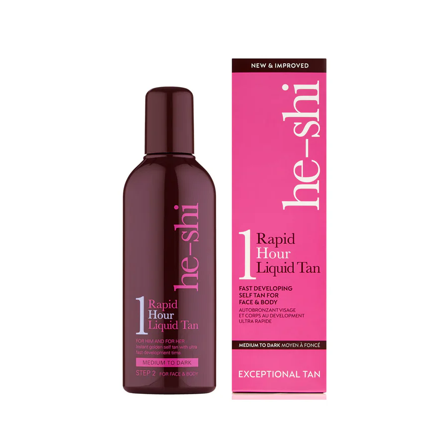 He-Shi Express 1 Hour Liquid Tan (Dark) 150ml