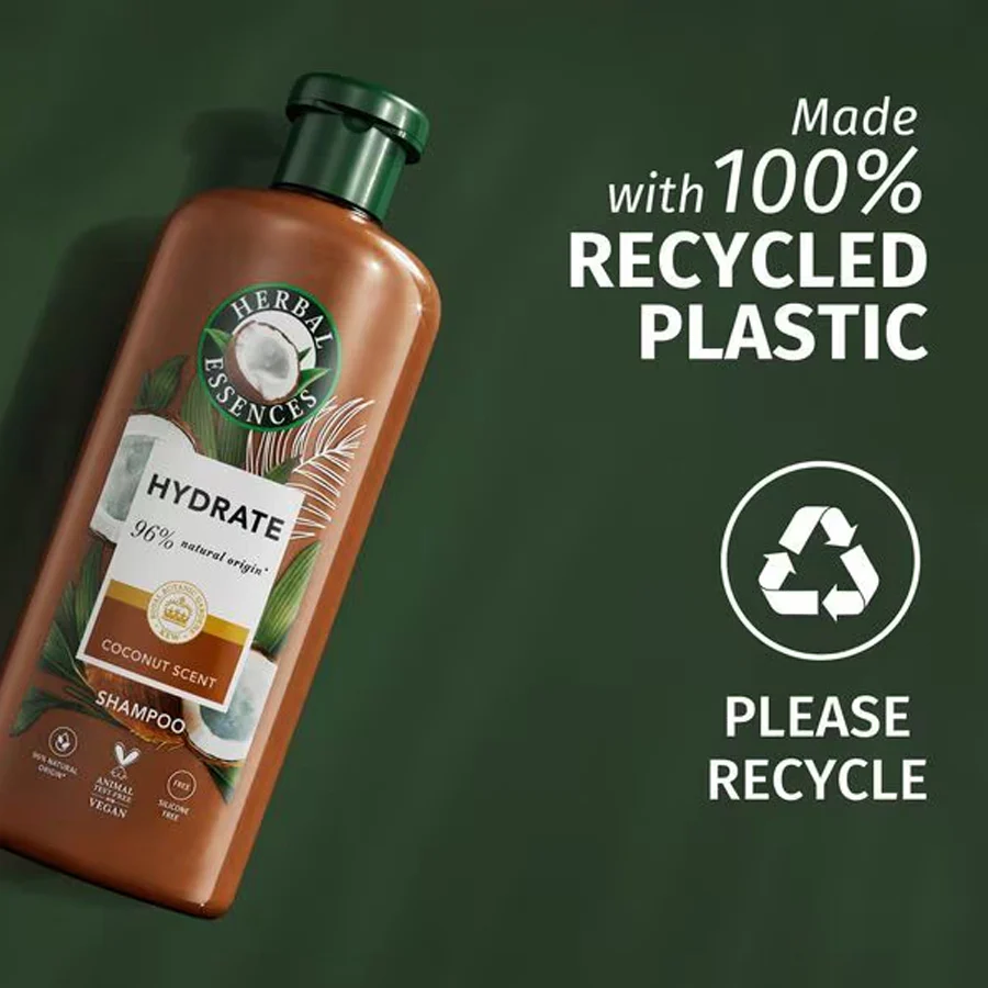 Herbal Essences Hydrate Coconut Scent Shampoo 350ml - Image 7