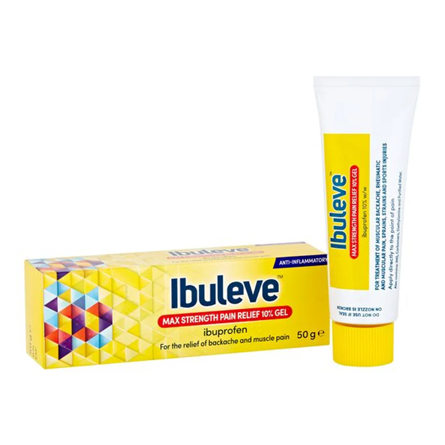 Ibuleve Max Strength Pain Relief 10% Gel 50g - Image 2