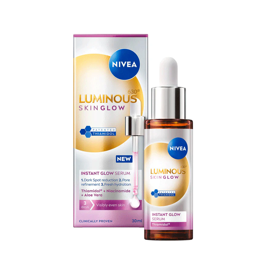 NIVEA Luminous 630 Skin Glow Instant Glow Serum 30ml