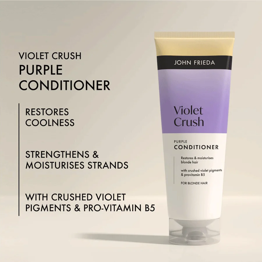 John Frieda Violet Crush Purple Conditioner 250ml - Image 2