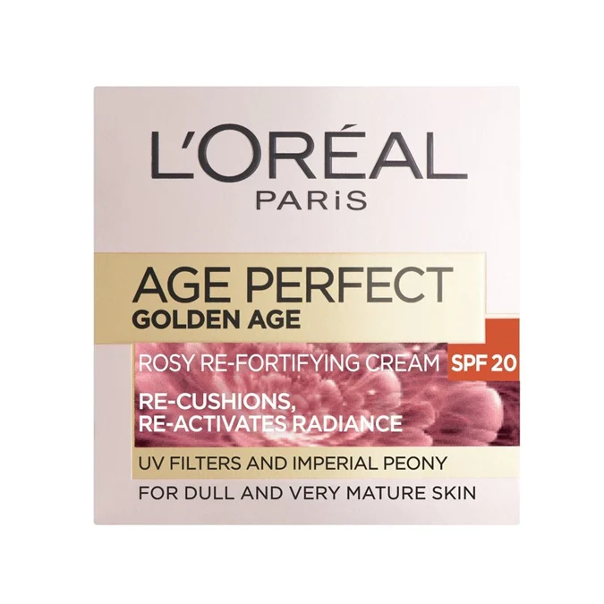 L'Oréal Paris Age Perfect Golden Age Rosy Re-Fortifying Day Cream SPF 20 50ml - Image 2