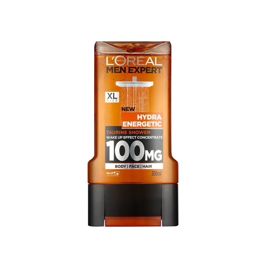 L'Oréal Paris Men Expert Hydra Energetic Wake Up Effect Shower Gel 300ml - Image 2