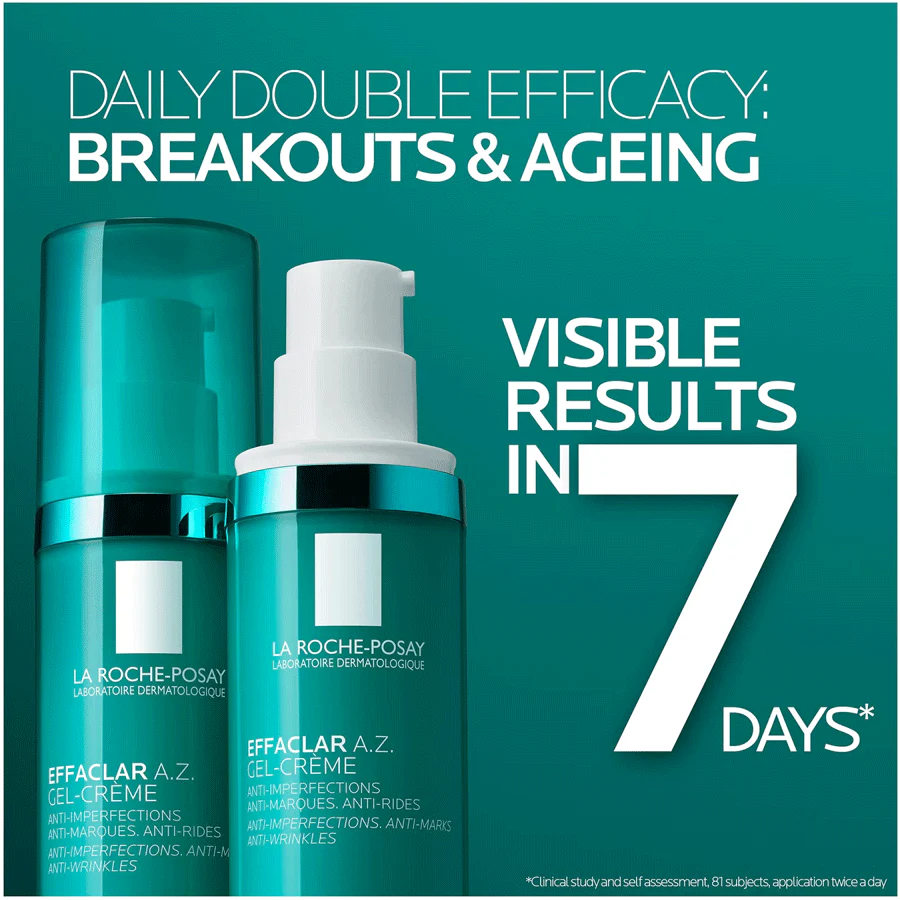 La Roche-Posay Effaclar A.Z Gel Cream Moisturiser 40ml - Image 2