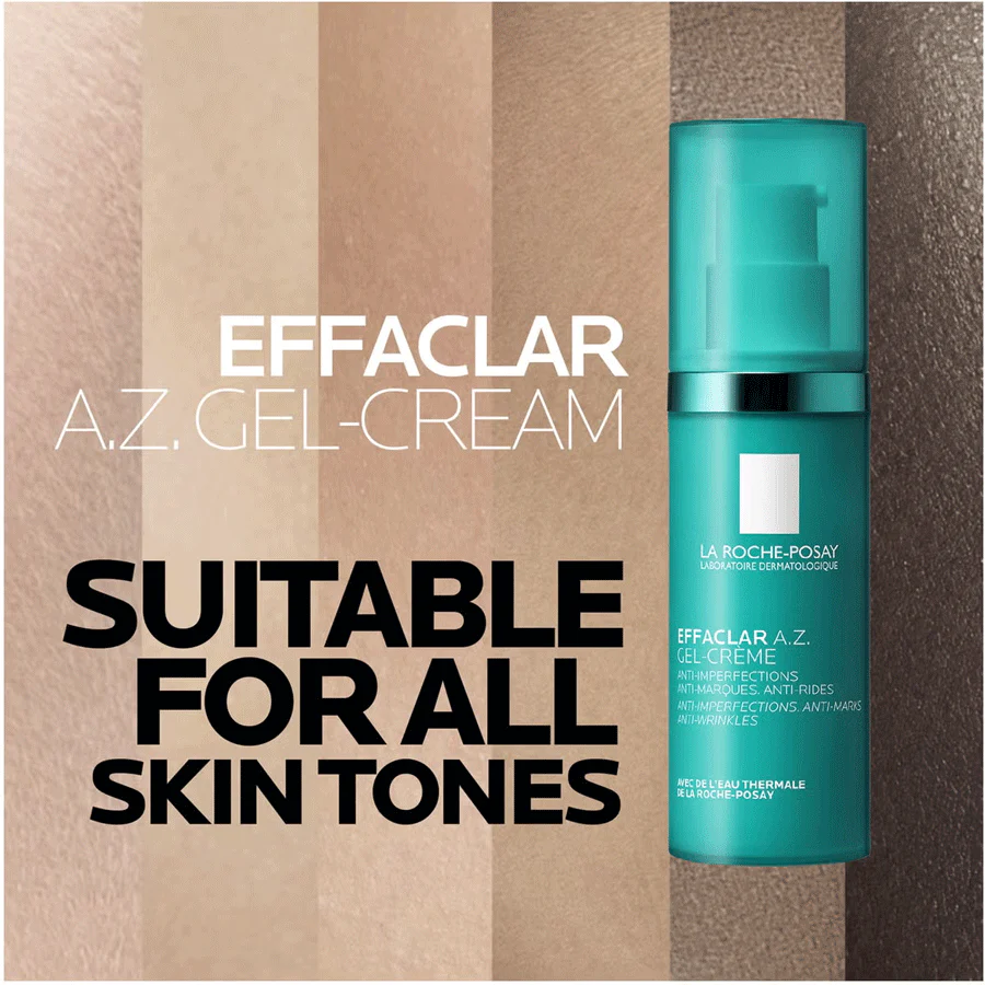 La Roche-Posay Effaclar A.Z Gel Cream Moisturiser 40ml - Image 4
