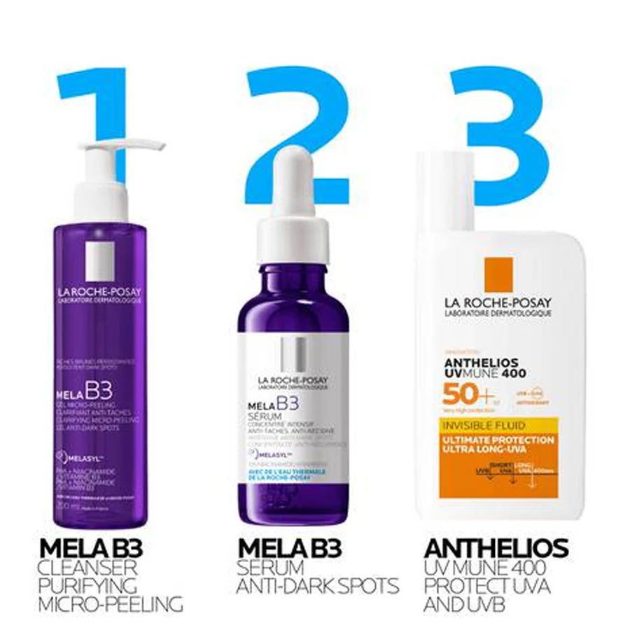 La Roche-Posay Mela B3 Clarifying Cleanser 200ml - Image 3