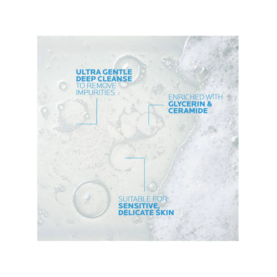 La Roche-Posay Toleriane Foaming Gel Double Cleanser 400ml - Image 2