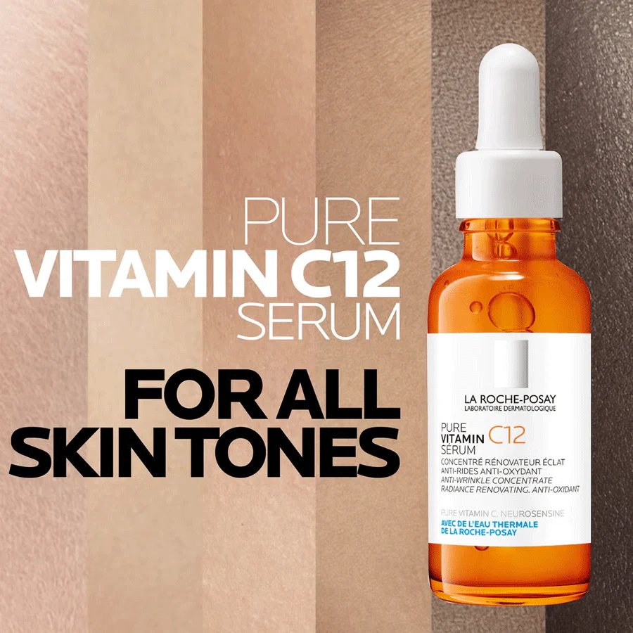 La Roche-Posay Vitamin C12 Serum Anti-Wrinkle and Radiance Restoring Serum 30ml - Image 5