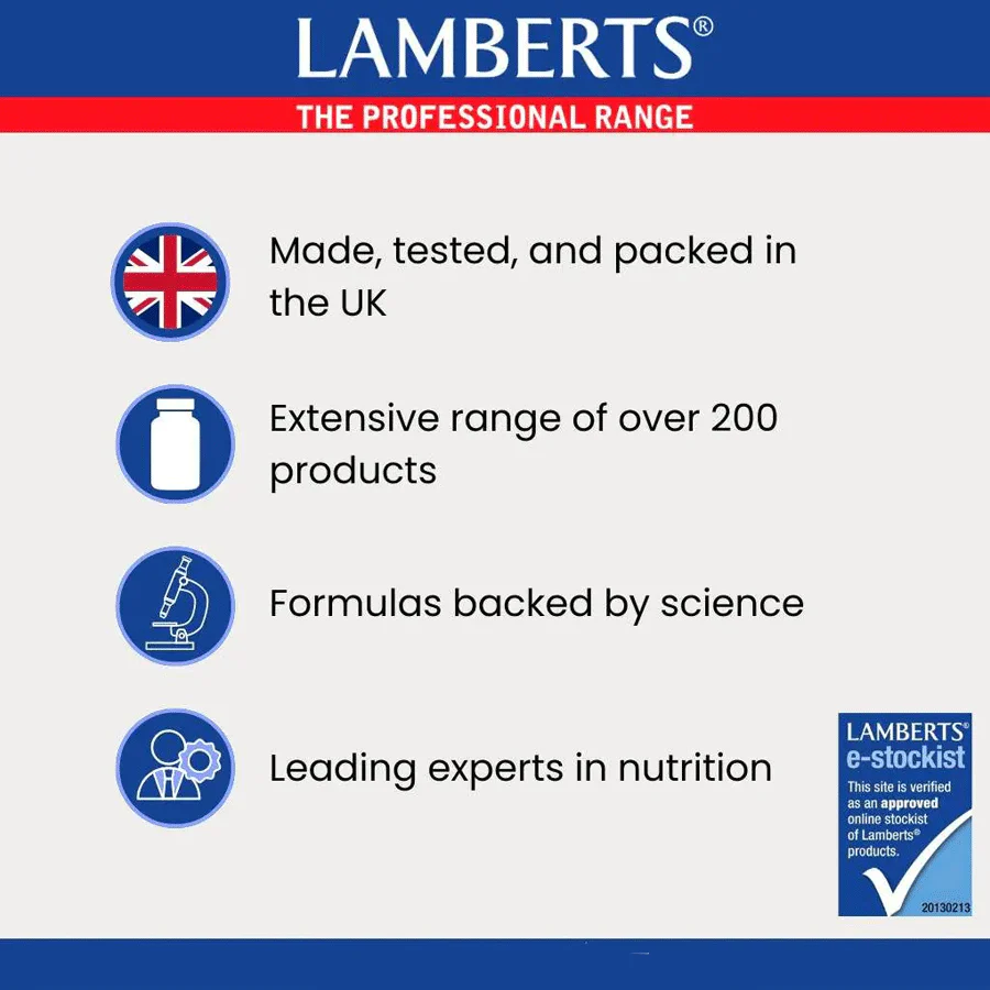 Lamberts A-Z Multivitamins (60 Tablets) - Image 2