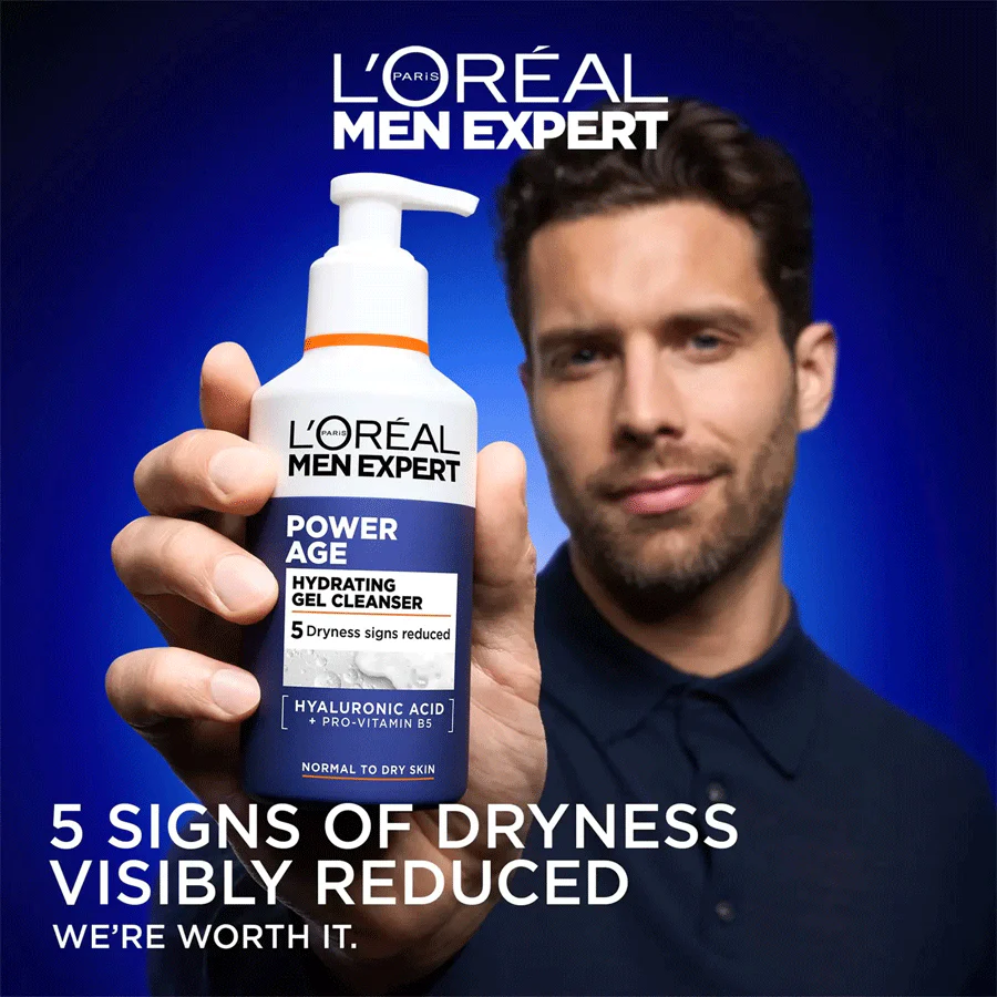 L'Oréal Men Expert Power Age Gel Cleanser - Image 3