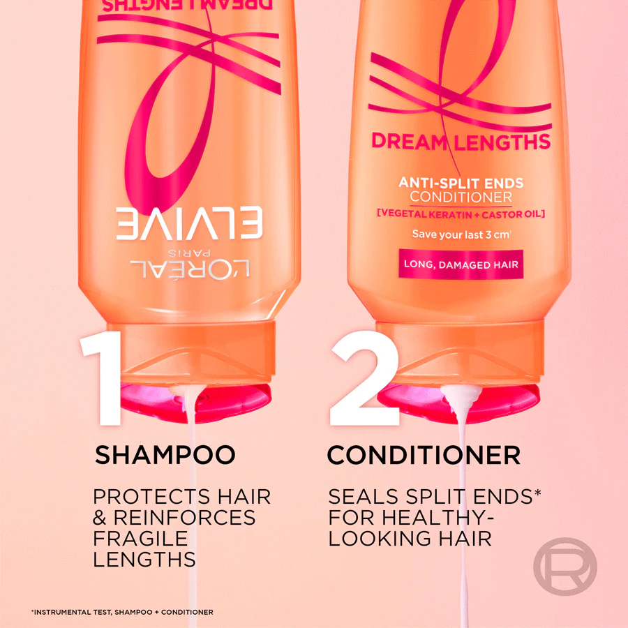 L'Oréal Paris Elvive Dream Lengths Conditioner 300ml - Image 2