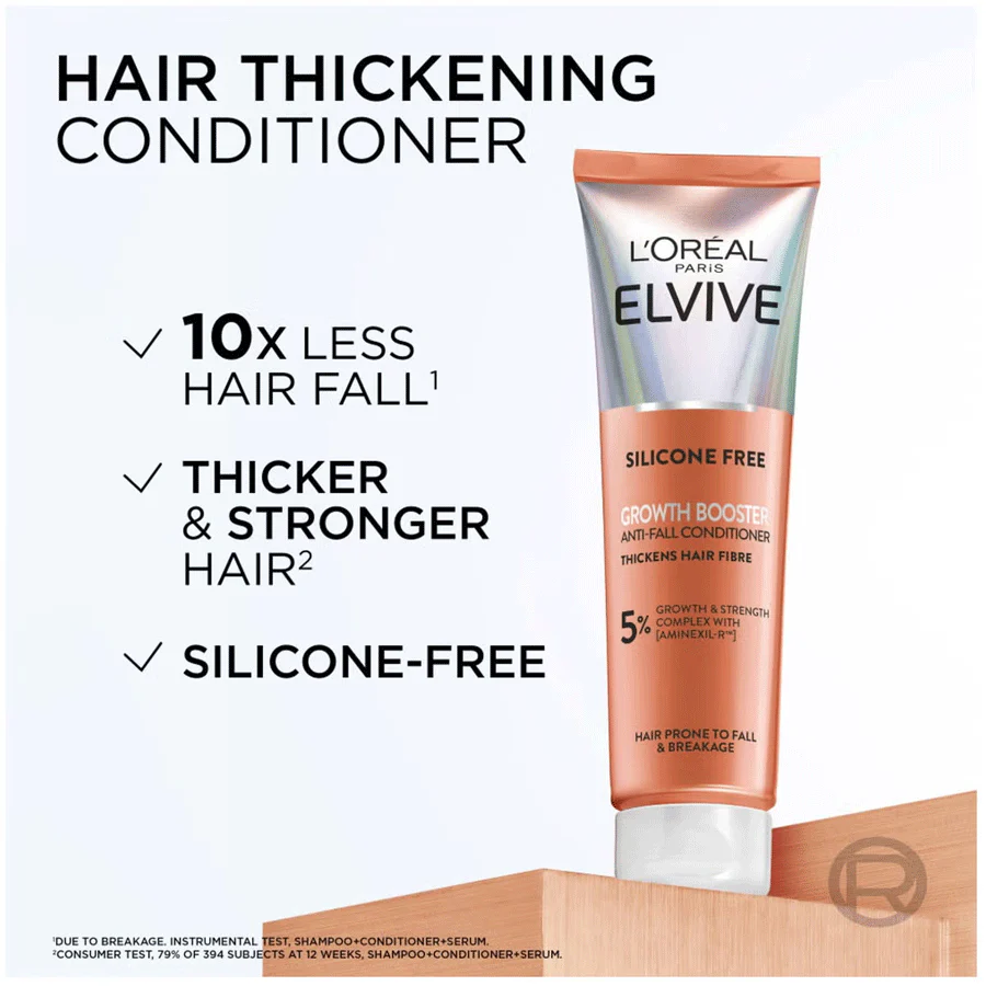 L'Oréal Paris Elvive Growth Booster Hair Growth Conditioner 150ml - Image 2