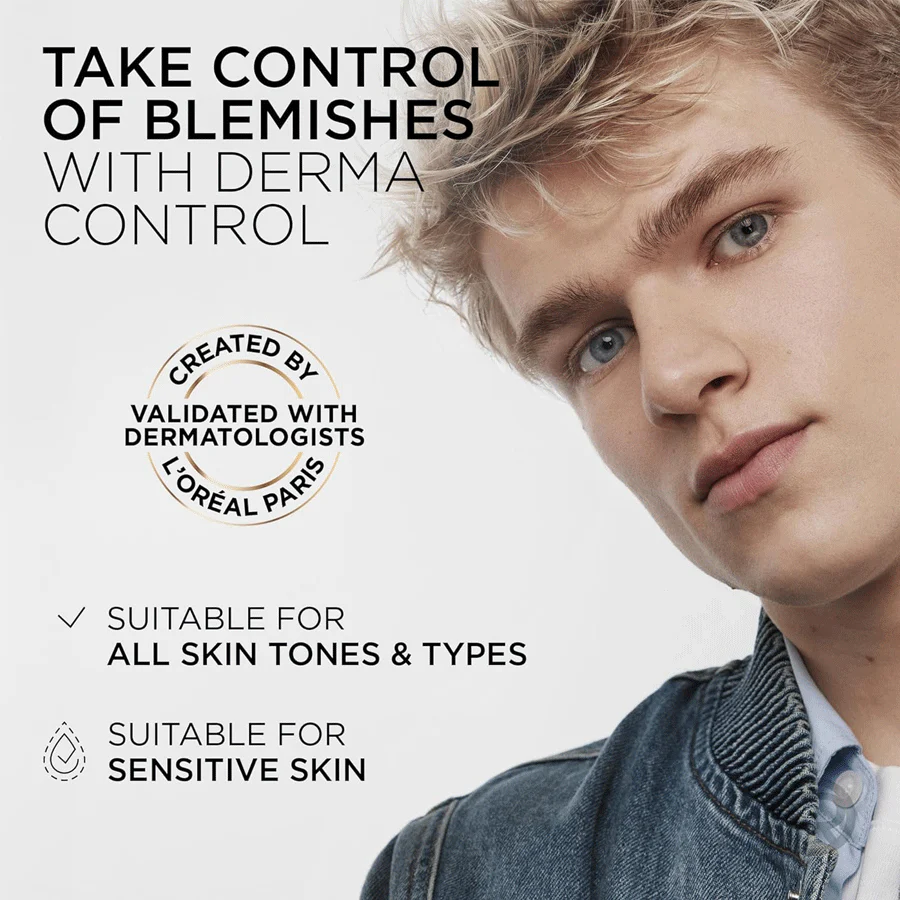 L'Oréal Paris Men Expert Derma Control Anti-Blemish Serum 30ml - Image 4