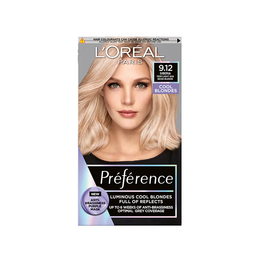 L'Oréal Paris Préférence Cool Blondes Permanent Hair Colour (Various Shades)