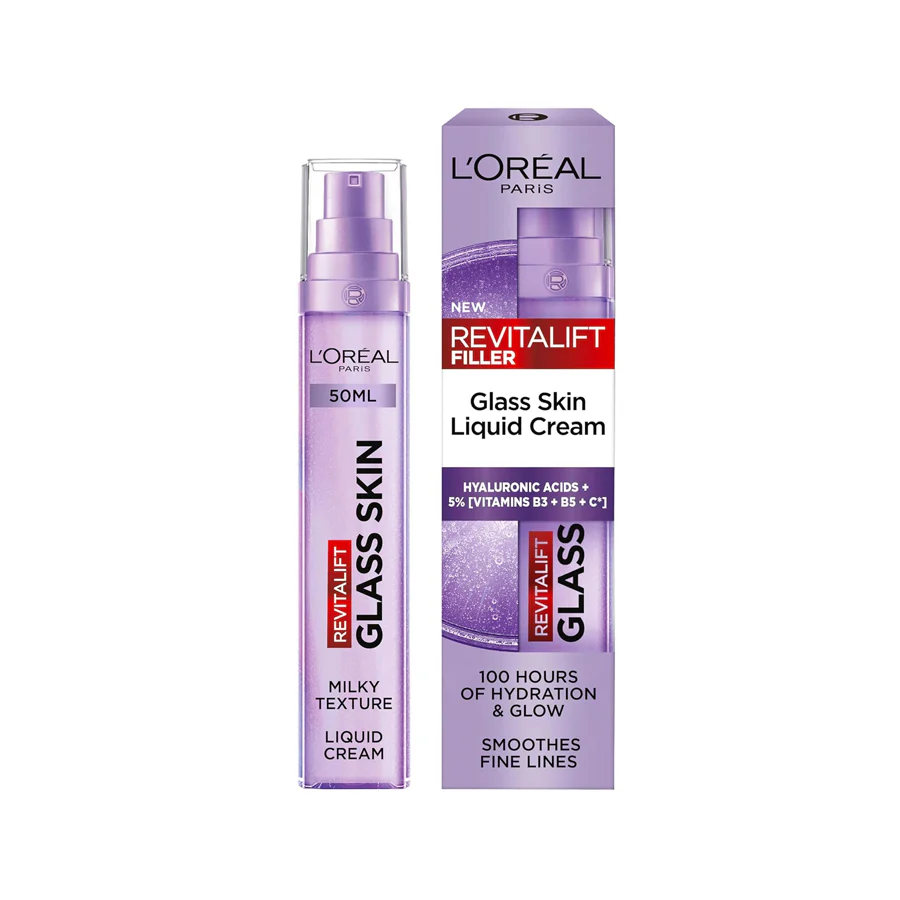 L'Oréal Paris Revitalift Filler Glass Skin Liquid Cream 70ml
