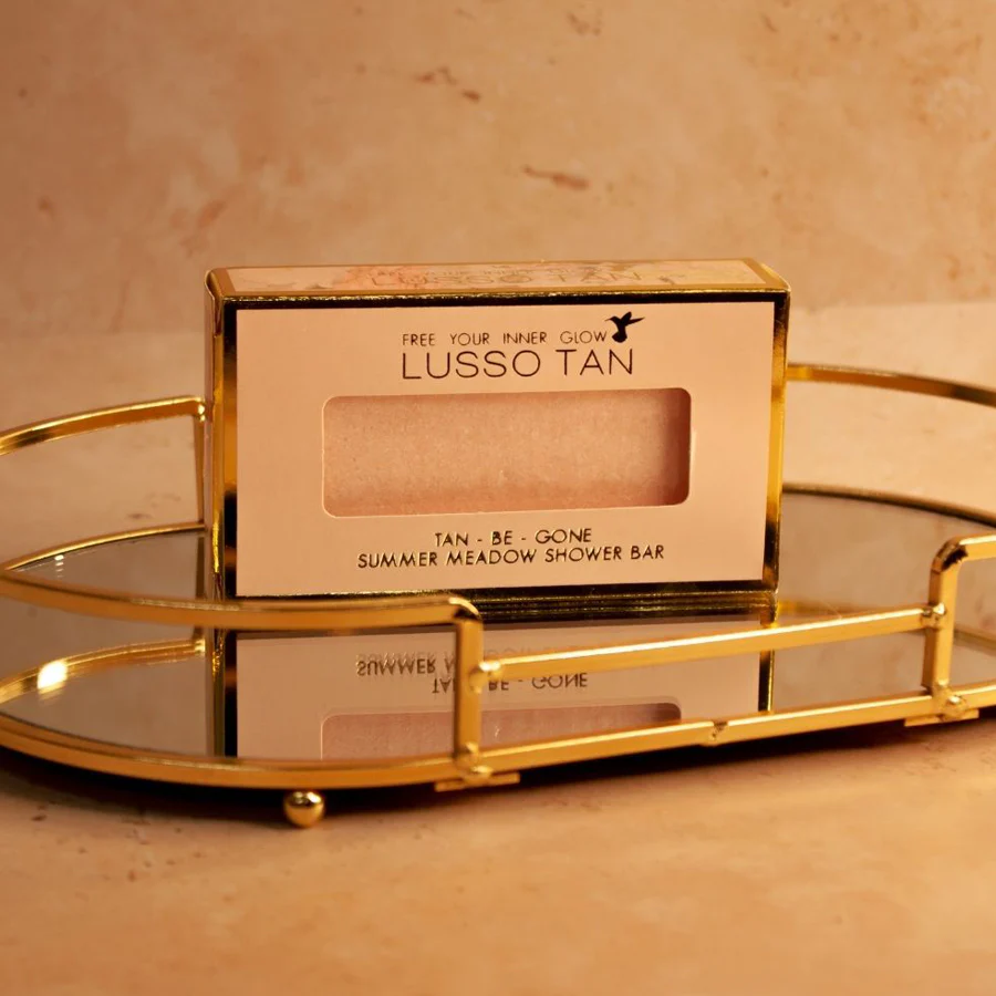 Lusso Tan Tan-Be-Gone Shower Bar - Summer Meadow 100g - Image 3