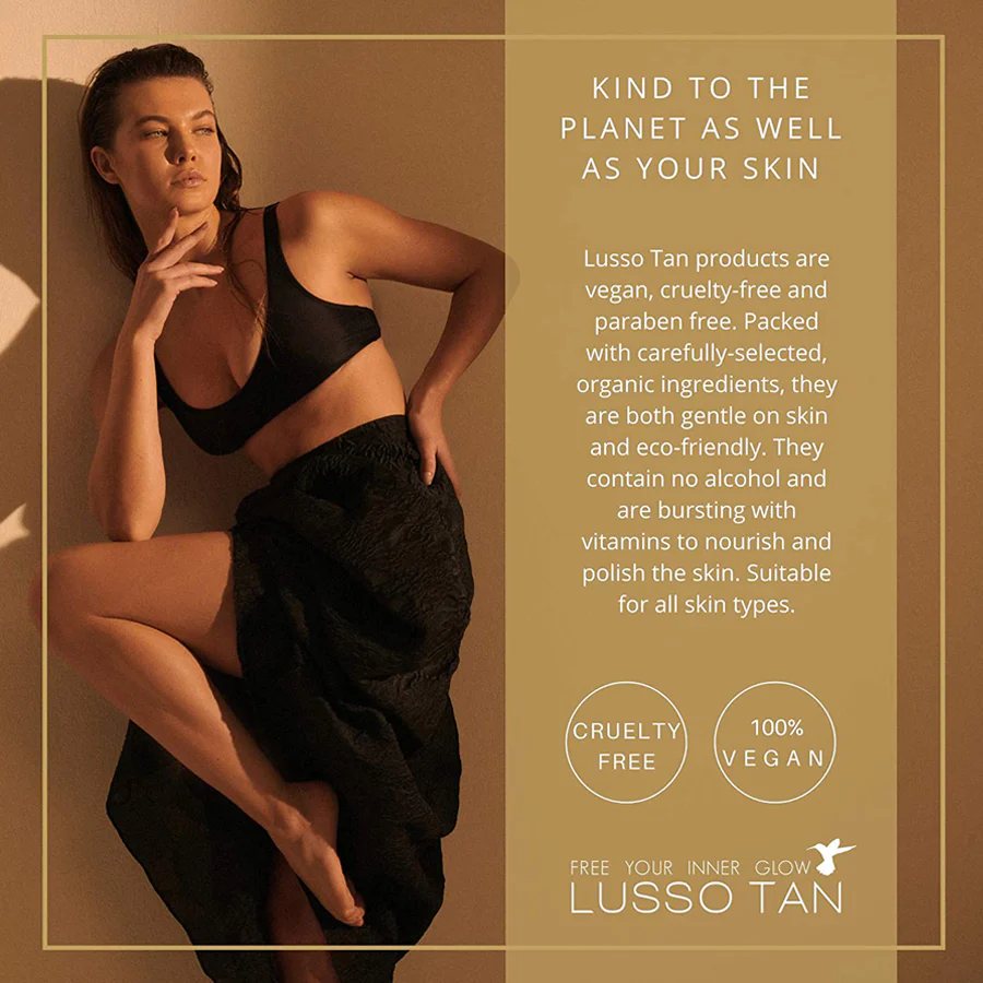 Lusso Tan Tan-Be-Gone Shower Bar - Summer Meadow 100g - Image 4