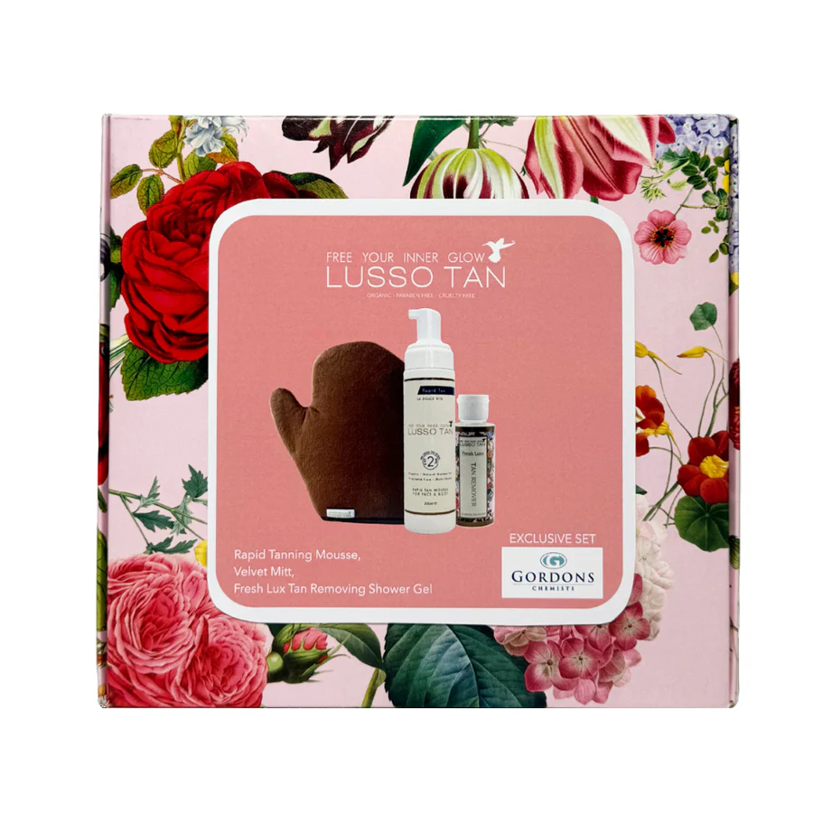 Lusso Tan x Gordons Chemists: Exclusive Self Tanning Gift Set