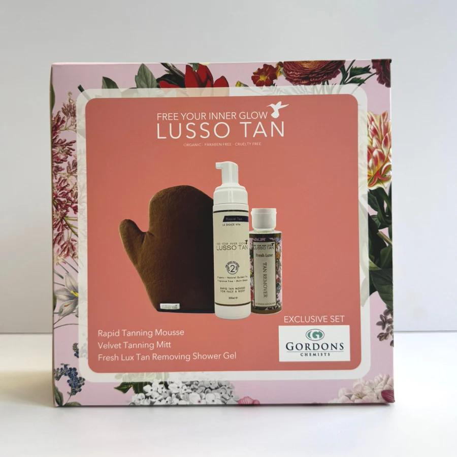 Lusso Tan x Gordons Chemists: Exclusive Self Tanning Gift Set - Image 2