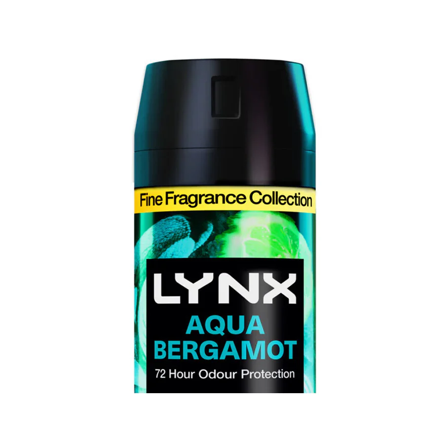 Lynx Fine Fragrance Collection Body Spray Aqua Bergamot 150ml