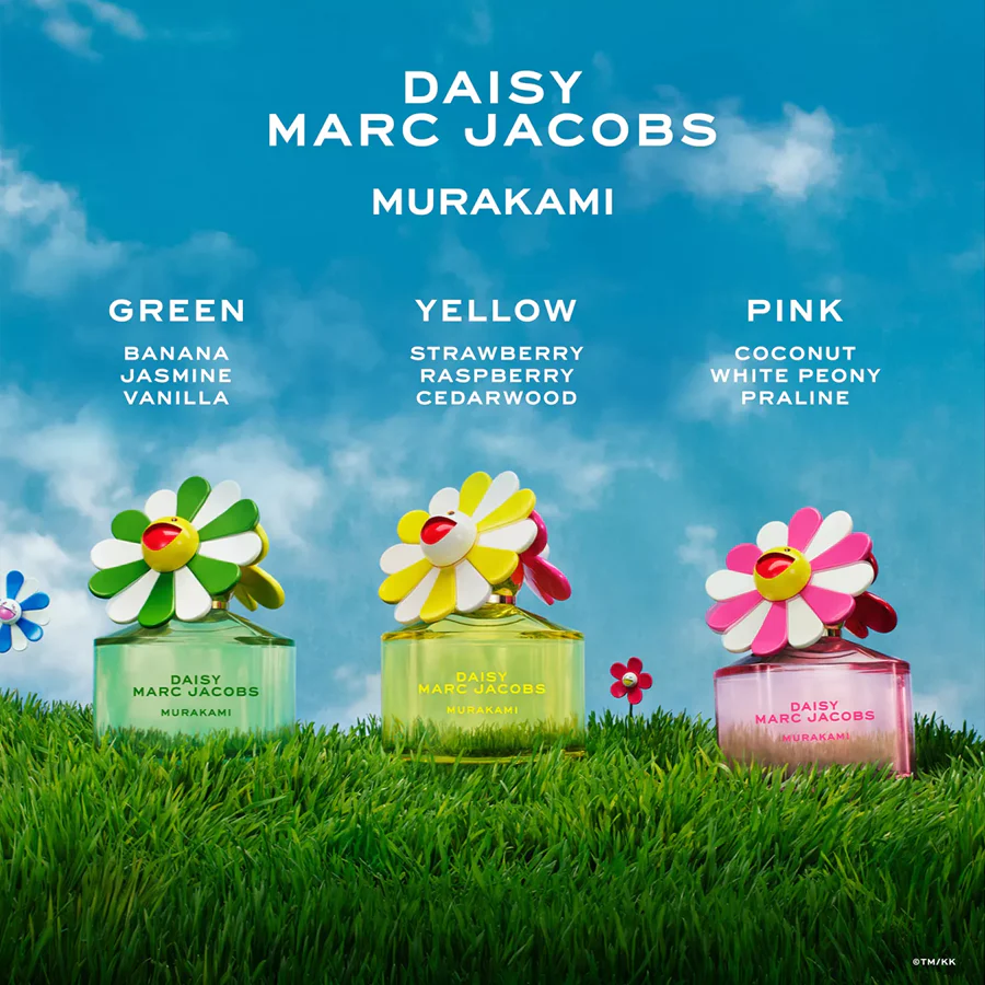 Marc Jacobs Daisy Murakami Yellow Eau De Parfum 50ml - Image 5