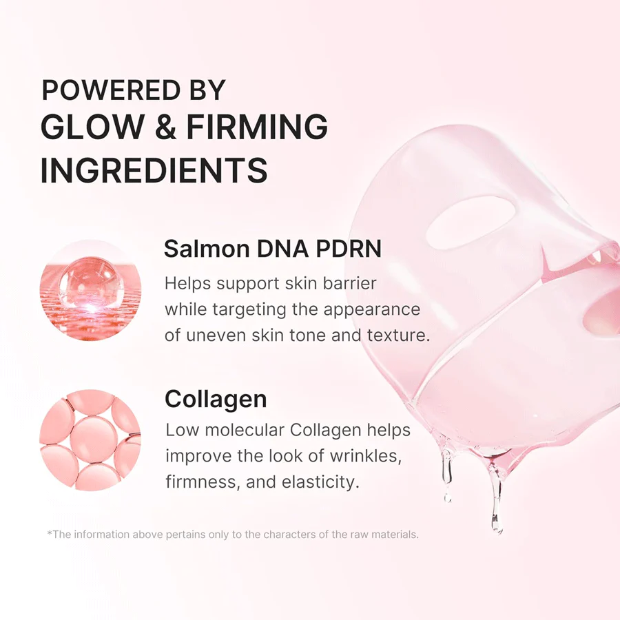 Medicube PDRN Pink Collagen Gel Masks 28g (4 Pack) - Image 3