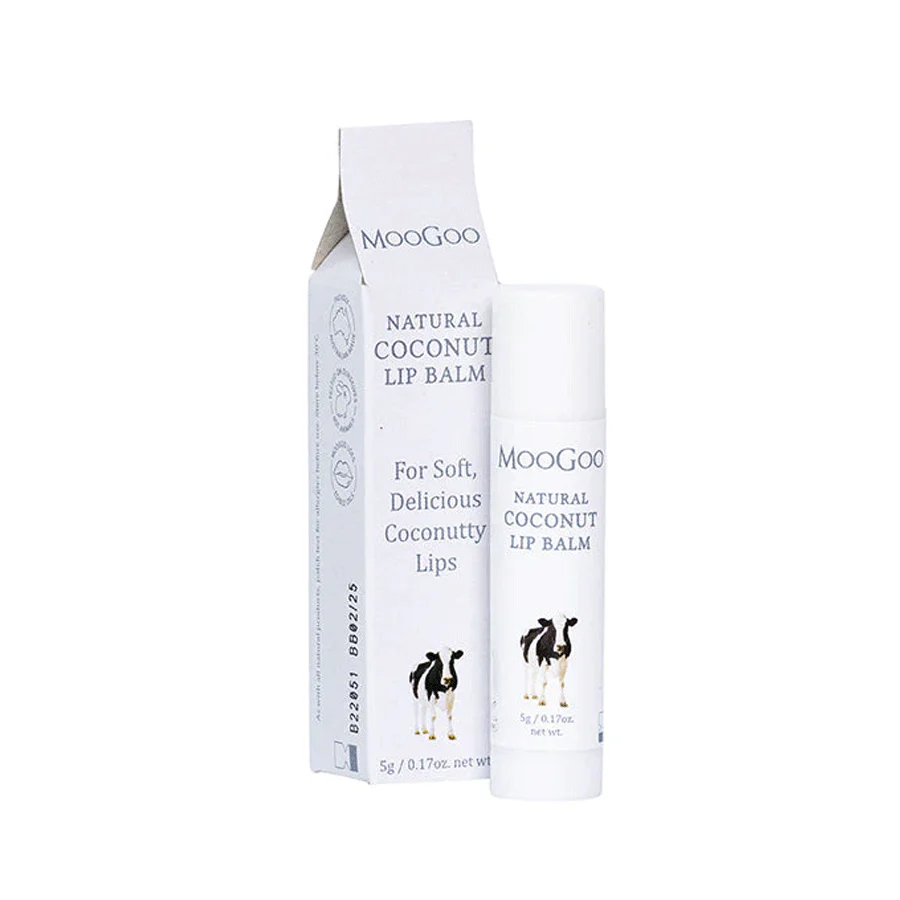 MooGoo Natural Coconut Cream Lip Balm 5g