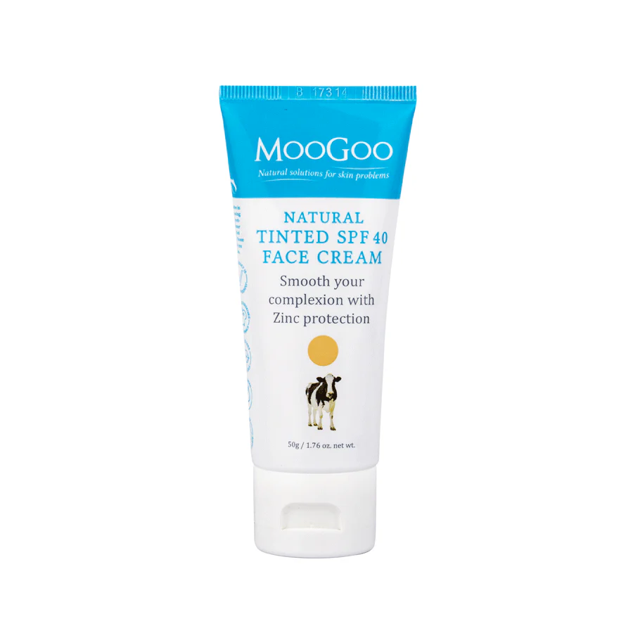 MooGoo Tinted Face Cream SPF40 50g