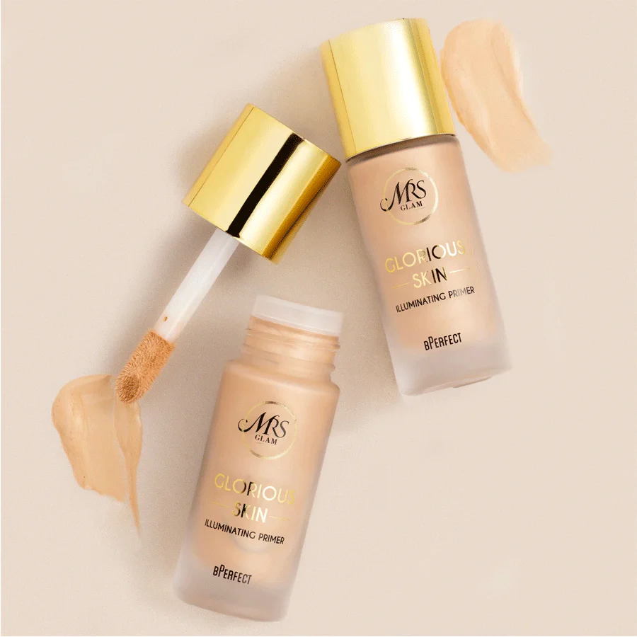 Mrs Glam Cosmetics Glorious Skin Illuminating Primer 20ml - Image 2
