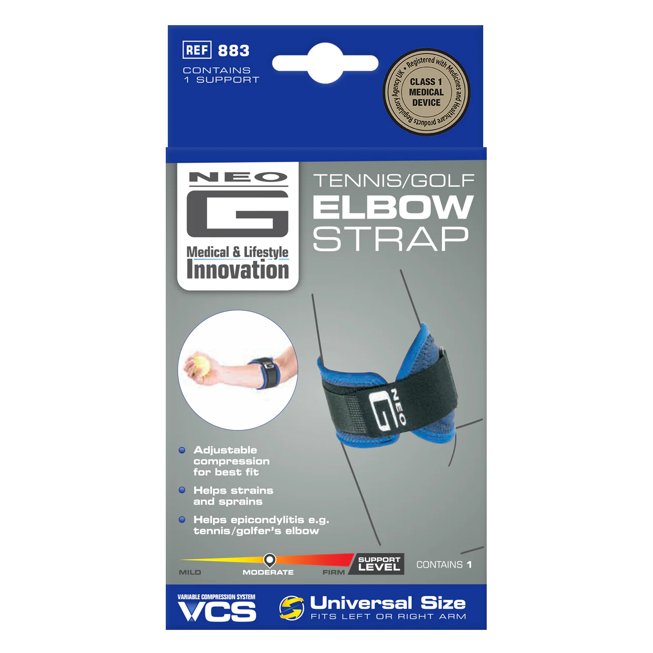 Neo G Tennis/Golf Elbow Strap (Universal Size) - Image 3