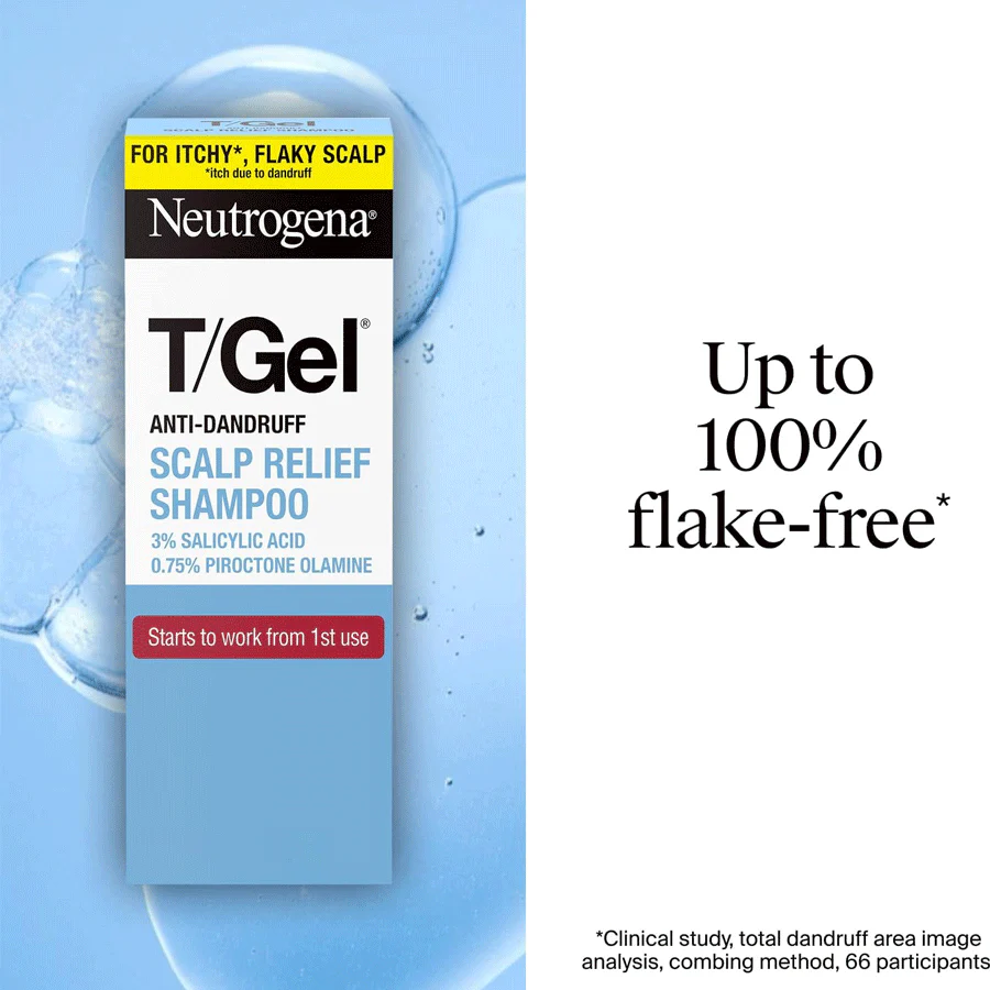 Neutrogena T/Gel Anti-Dandruff Scalp Relief Shampoo 150ml - Image 2