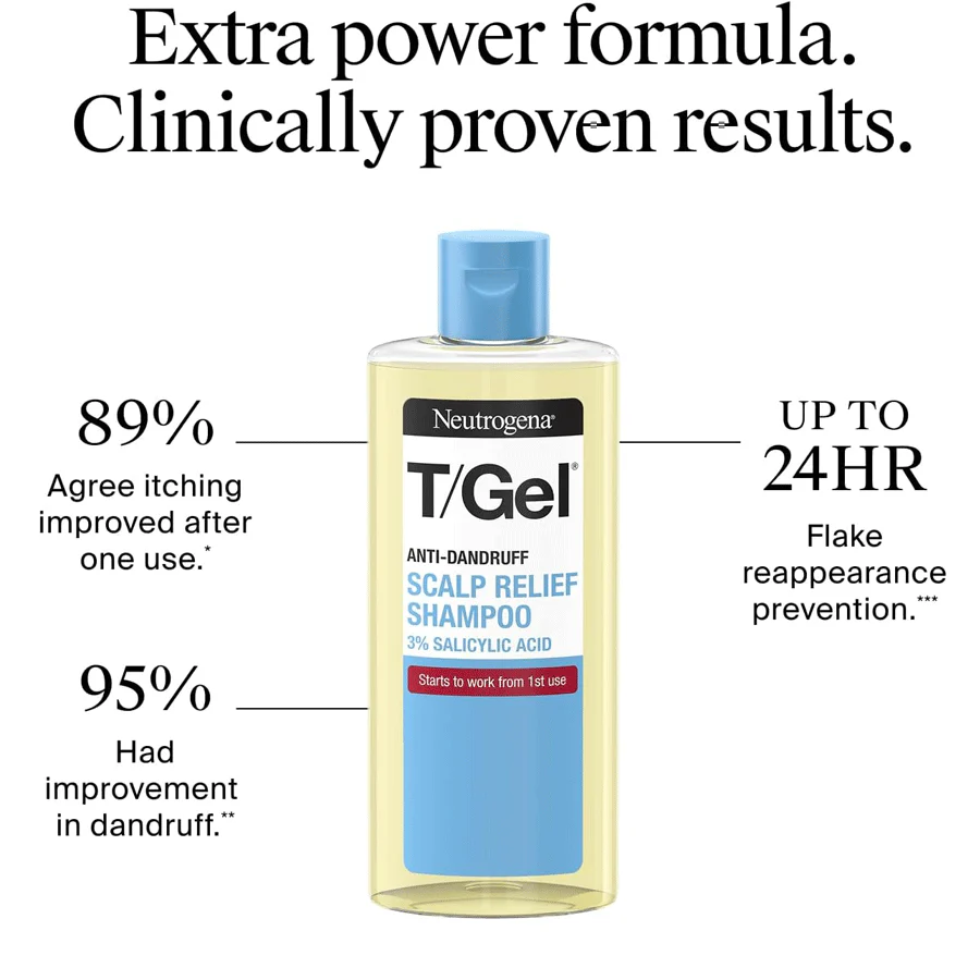 Neutrogena T/Gel Anti-Dandruff Scalp Relief Shampoo 150ml - Image 5