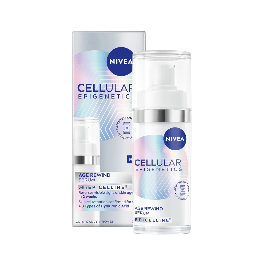 NIVEA Cellular Epigenetics Age Rewind Face Serum with Epicelline 30ml