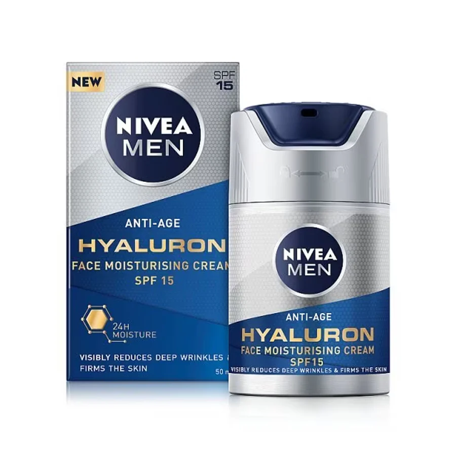 NIVEA MEN Anti-Age Hyaluronic Face Moisturising Cream 50ml