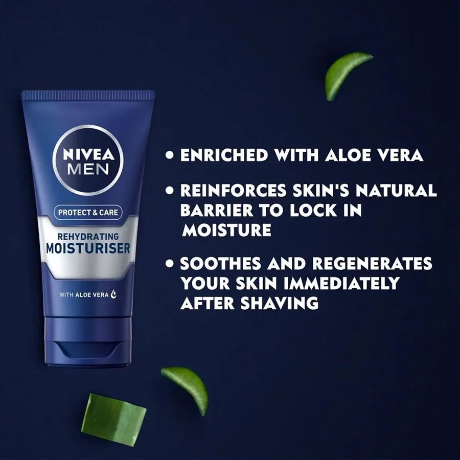 NIVEA MEN Protect & Care Rehydrating Moisturiser 75ml - Image 4