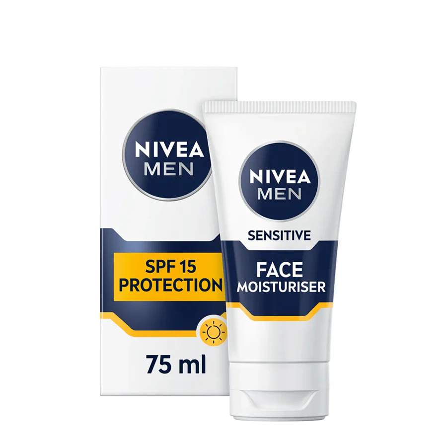 NIVEA MEN Sensitive Moisturiser SPF 15 75ml