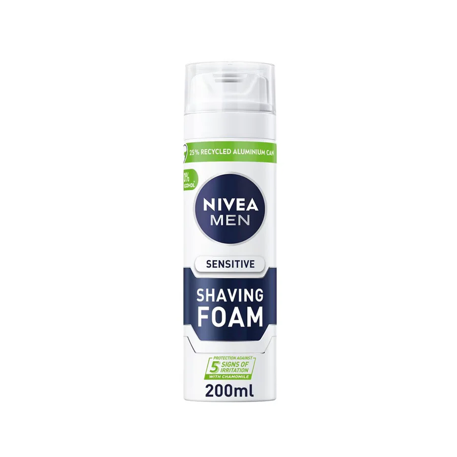 NIVEA MEN Sensitive Shaving Foam 200ml