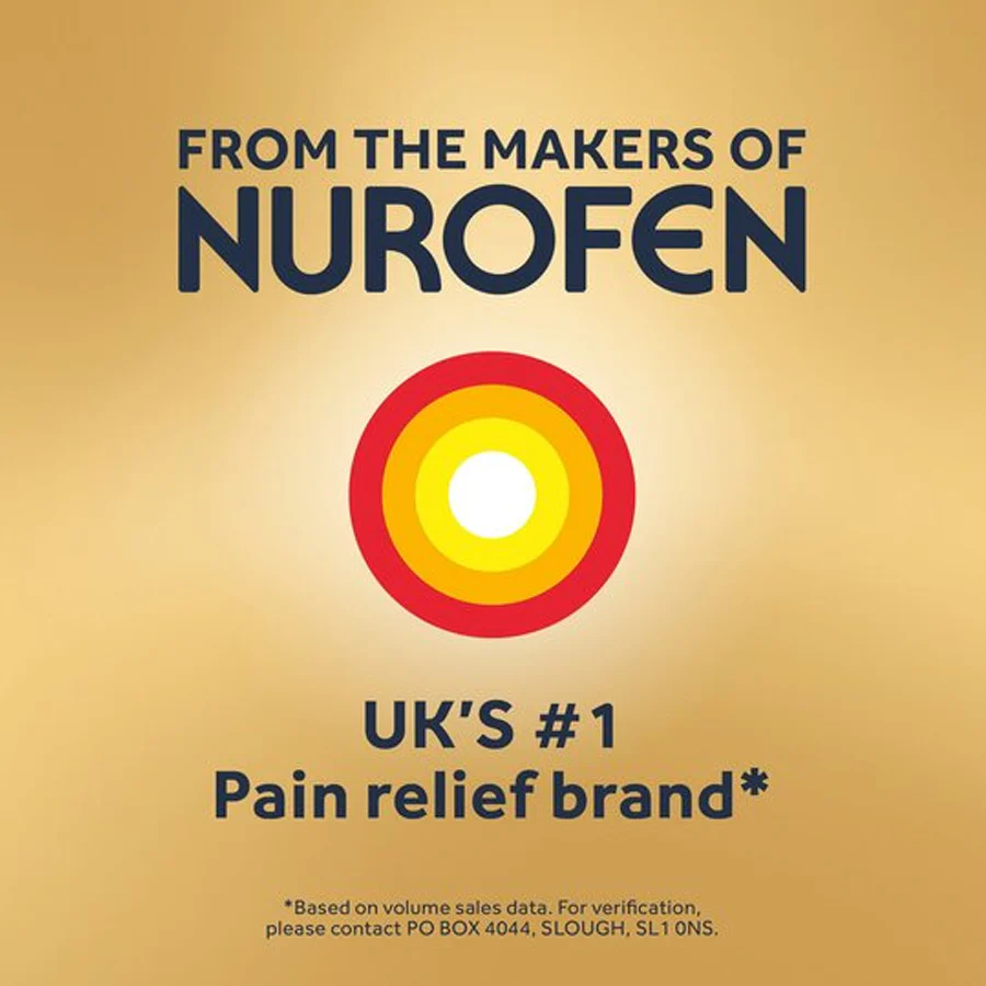 Nuromol Dual Action Pain Relief 200/500mg (16 Tablets) - Image 3