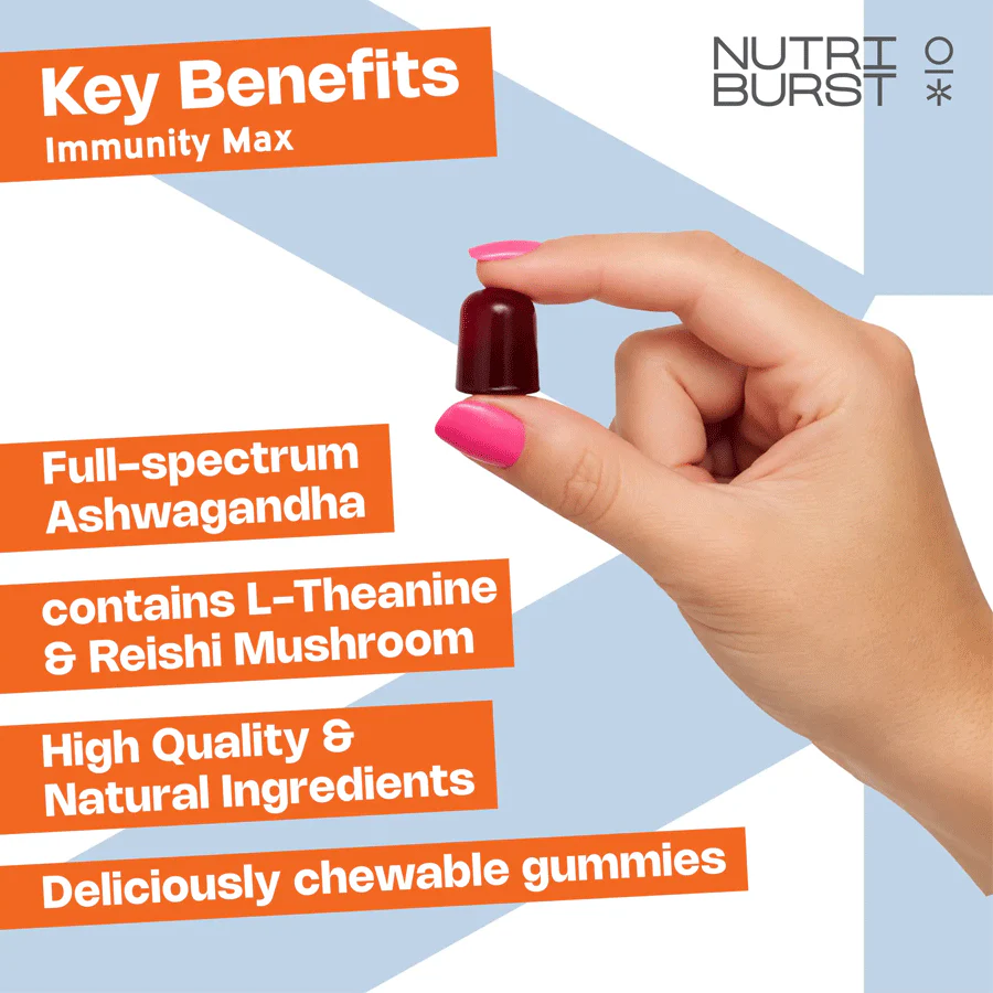 Nutriburst Immunity Max Gummies (14 Pack) - Image 2