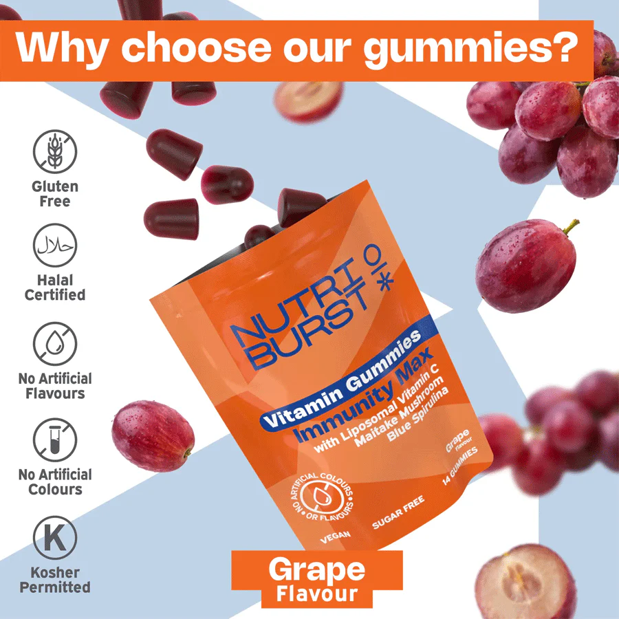 Nutriburst Immunity Max Gummies (14 Pack) - Image 3