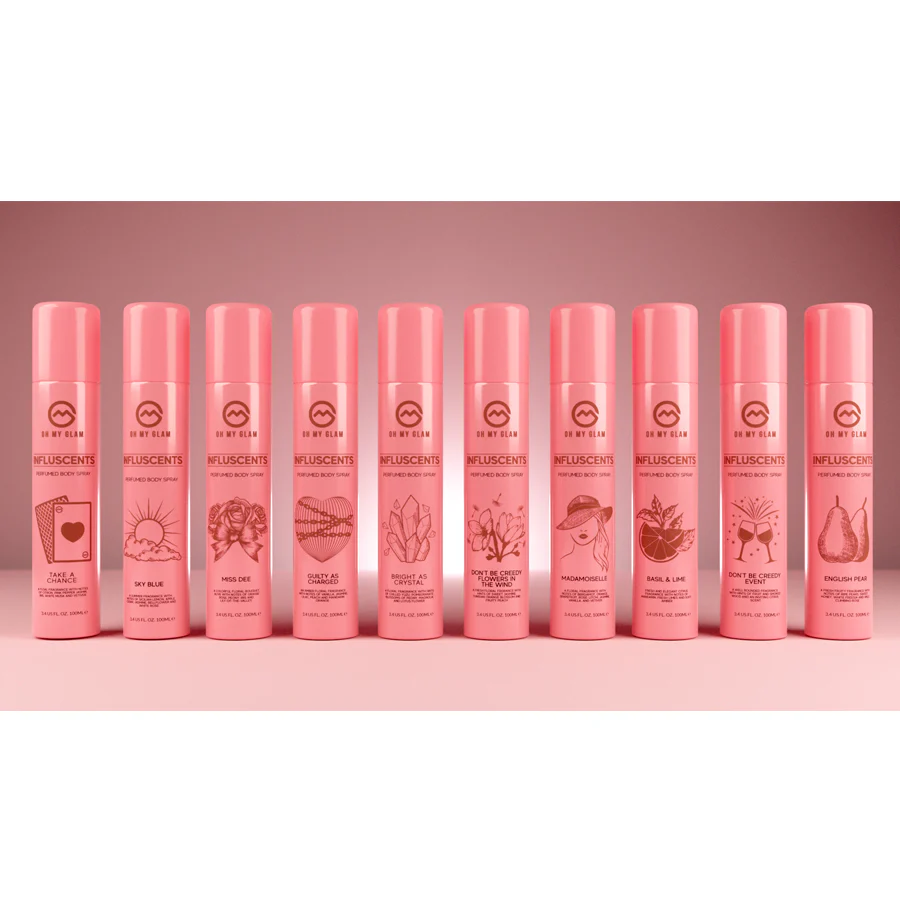 OH MY GLAM Influscents (Various Scents) 100ml - Image 5