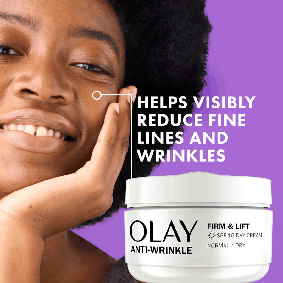Olay Anti-Wrinkle Firm &amp; Lift Day Cream SPF15 50ml - Image 3