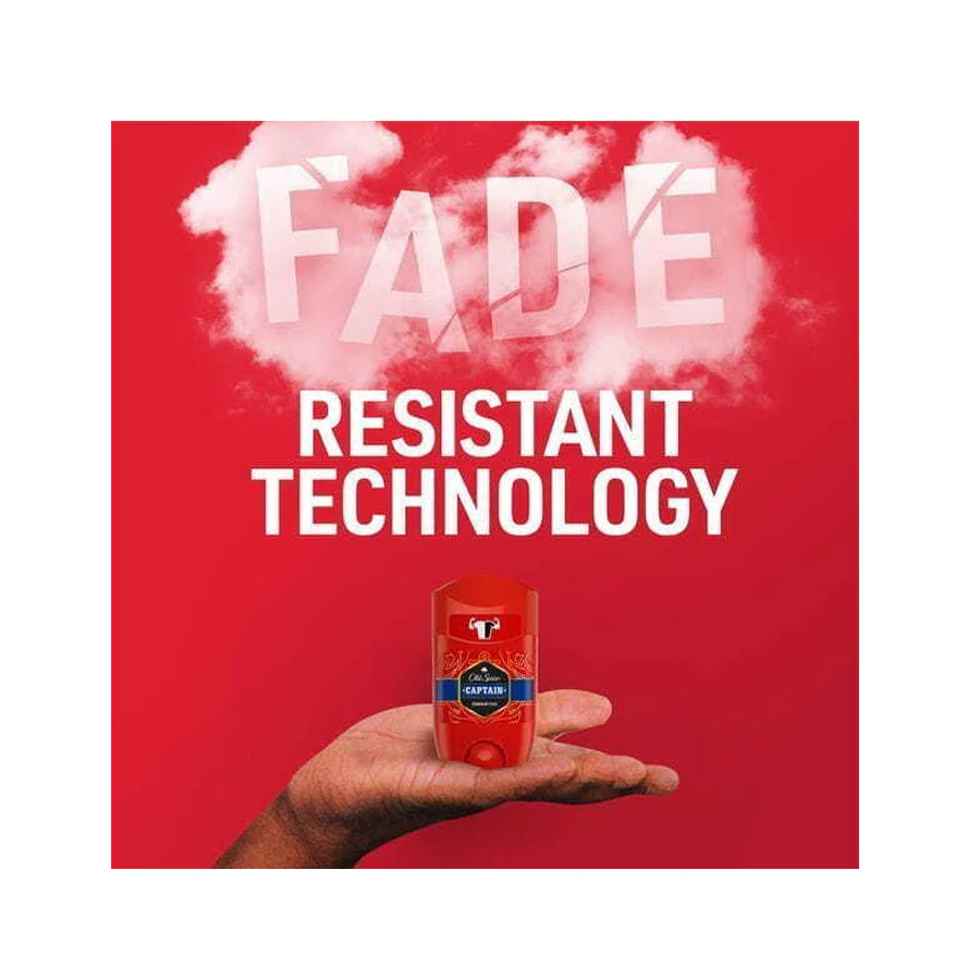 Old Spice Captain Deodorant Stick For Men 50ml - Image 2