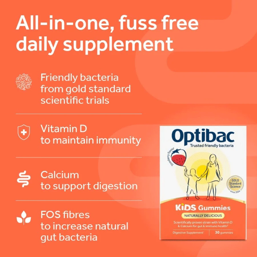 Optibac Probiotics Kids Gummies (30 Pack) - Image 3