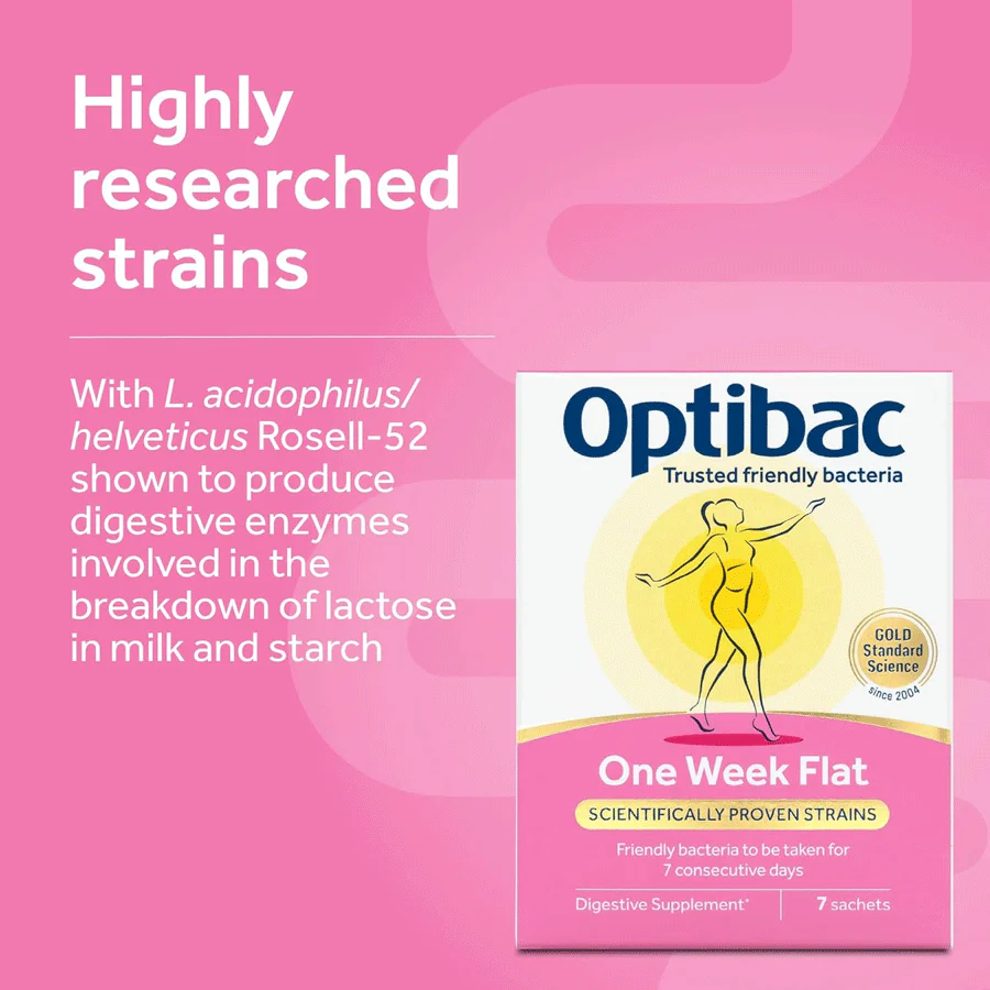 OptiBac Probiotics One Week Flat (7 Sachets) - Image 3