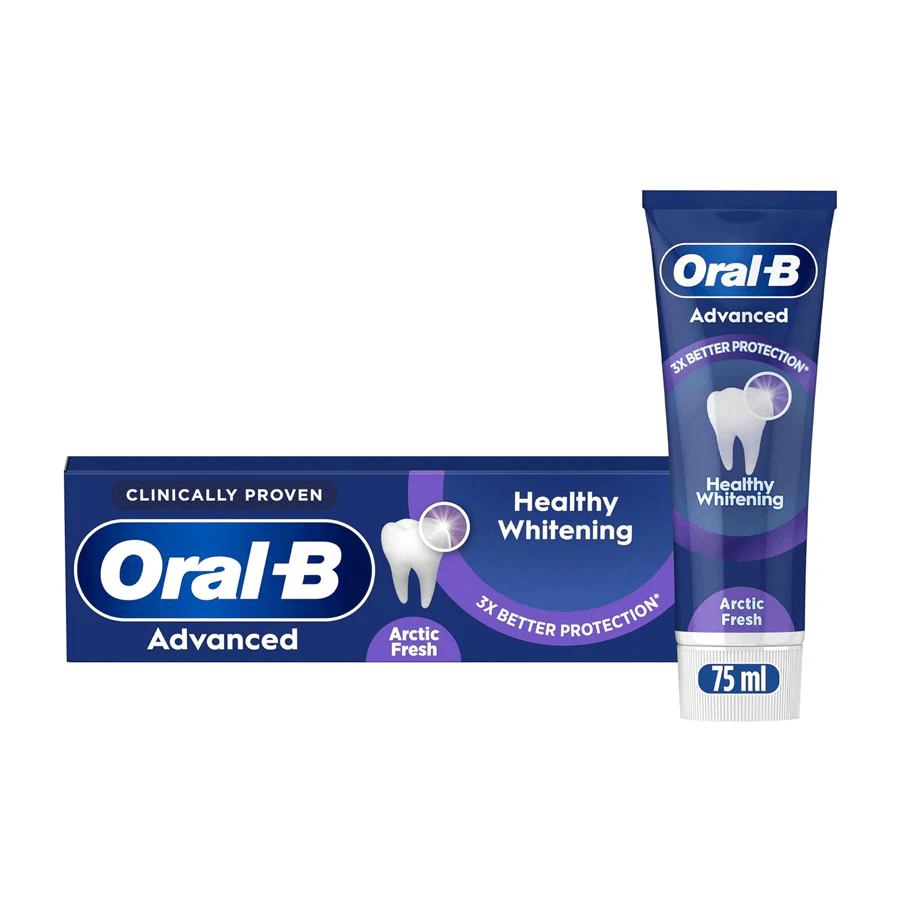 Oral-B Advanced Healthy Whitening Toothpaste 75ml